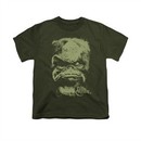 The Dark Crystal Shirt Aughra Kids Military Green Youth Tee T-Shirt