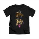 The Dark Crystal Shirt Crystal Quest Kids Black Youth Tee T-Shirt