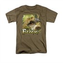 The Dark Crystal Shirt Fizzgig Adult Safari Green Tee T-Shirt