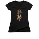 The Dark Crystal Shirt Juniors V Neck Crystal Quest Black Tee T-Shirt