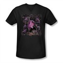 The Dark Crystal Shirt Lust For Power Slim Fit V Neck Black Tee T-Shirt