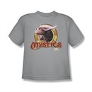 The Dark Crystal Shirt Mystics Circle Kids Silver Youth Tee T-Shirt
