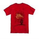 The Dark Crystal Shirt Poster Lines Adult Red Tee T-Shirt