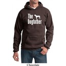 The Dog Father White Print Hoodie