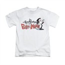 The Grim Adventures Of Billy & Mandy Shirt Kids Logo White Youth Tee T-Shirt