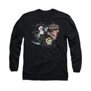 The Grim Adventures Of Billy & Mandy Shirt Long Sleeve Splatter Cast Black Tee T-Shirt