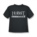 The Hobbit Battle Of The Five Armies Shirt Kids Walking Logo Charcoal Youth Tee T-Shirt