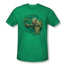 The Hobbit Desolation Of Smaug Shirt Greenleaf Adult Heather Kelly Green Tee T-Shirt