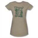 The Hobbit Desolation Of Smaug Shirt Juniors Mirkwood Line Safari Green Tee T-Shirt