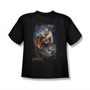 The Hobbit Desolation Of Smaug Shirt Kids Thranduil's Realm Black Youth Tee T-Shirt