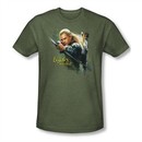 The Hobbit Desolation Of Smaug Shirt Legolas Greenleaf Adult Heather Safari Military Tee T-Shirt