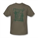 The Hobbit Desolation Of Smaug Shirt Mirkwood Line Adult Safari Green Tee T-Shirt