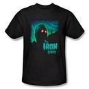 The Iron Giant Kids T-Shirt Movie Look To The Stars Black Shirt Youth