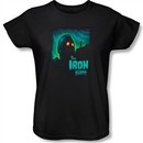 The Iron Giant Ladies T-Shirt Movie Look To The Stars Black Tee Shirt