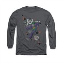 The Joker Shirt Big Step Long Sleeve Charcoal Tee T-Shirt