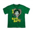 The Joker Shirt Kids Bad Boys Kelly Green T-Shirt