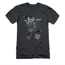 The Joker Shirt Slim Fit Big Step Charcoal T-Shirt