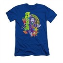 The Joker Shirt Slim Fit Raw Deal Royal Blue T-Shirt