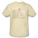 The L Word Shirt Chart Adult Cream T-Shirt Tee