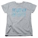 The Last Man On Earth Womens Shirt Logo Athletic Heather T-Shirt