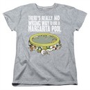 The Last Man On Earth Womens Shirt Margarita Pool Athletic Heather T-Shirt