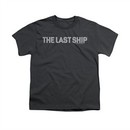 The Last Ship Shirt Kids Logo Charcoal T-Shirt