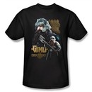The Lord Of The Rings Kids T-Shirt Gimli Black Shirt Youth