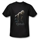 The Lord Of The Rings Kids T-Shirt Gollum Black Tee Shirt Youth