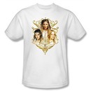 The Lord Of The Rings Kids T-Shirt Women Of Middle Earth White Youth
