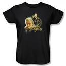 The Lord Of The Rings Ladies T-Shirt Legolas Black Tee Shirt