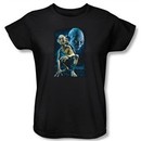 The Lord Of The Rings Ladies T-Shirt Smeagol Black Tee Shirt