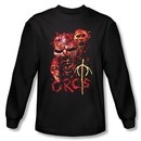 The Lord Of The Rings Long Sleeve T-Shirt ORCS Black Tee Shirt