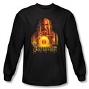 The Lord Of The Rings Long Sleeve T-Shirt Saruman Black Tee Shirt