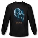 The Lord Of The Rings Long Sleeve T-Shirt Sneaking Gollum Black Shirt