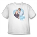 The Office Shirt Kids Jim & Pam White Youth T-Shirt