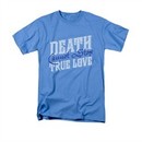 The Princess Bride Shirt Love Over Death Adult Carolina Blue Tee T-Shirt