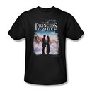 The Princess Bride Shirt Storybook Love Adult Black Tee T-Shirt