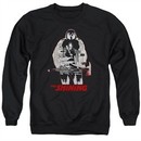 The Shining  Sweatshirt Come Out Come Out Adult Black Sweat Shirt