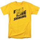 The Shining Shirt Movie Poster Yellow T-Shirt