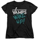 The Vamps Womens Shirt Wake Up Black T-Shirt