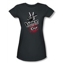 The Voice Juniors T-shirt TV Show Team Adam Charcoal Tee Shirt