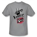 The Voice Kids T-shirt TV Show Team Blake Silver Tee Shirt Youth