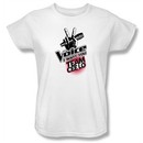 The Voice Ladies T-shirt TV Show Team Cee Lo White Tee Shirt