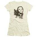 The Wizard Of Oz  Juniors Shirt Dorothy And Toto Cream T-Shirt