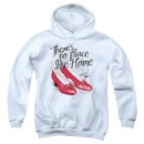 The Wizard Of Oz  Kids Hoodie Red Ruby Slippers White Youth Hoody