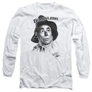 The Wizard Of Oz  Long Sleeve Shirt Brainless Scarecrow White Tee T-Shirt