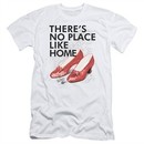 The Wizard Of Oz  Slim Fit Shirt There's No Place Like Home White T-Shirt