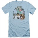 The Wizard Of Oz  Slim Fit Shirt We're Off To See Wizard Light Blue T-Shirt