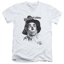 The Wizard Of Oz  Slim Fit V-Neck Shirt Brainless Scarecrow White T-Shirt