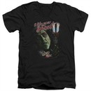 The Wizard Of Oz  Slim Fit V-Neck Shirt I like Your Shoes Black T-Shirt